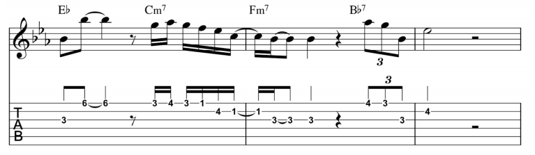 john coltrane jazz lick im old fashioned