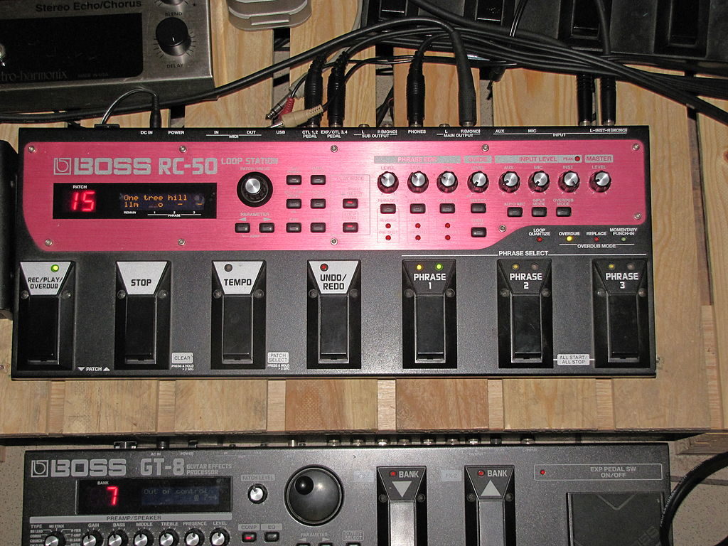 Boss RC-3 Loop Station Pedal.