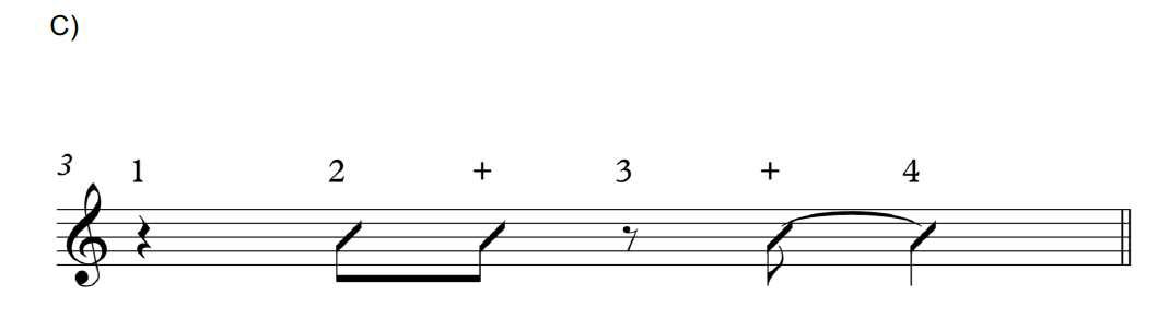 c section rhythm