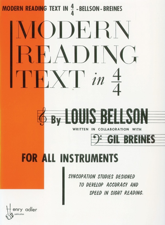 Modern Reading Text in 4:4 Louis Bellson