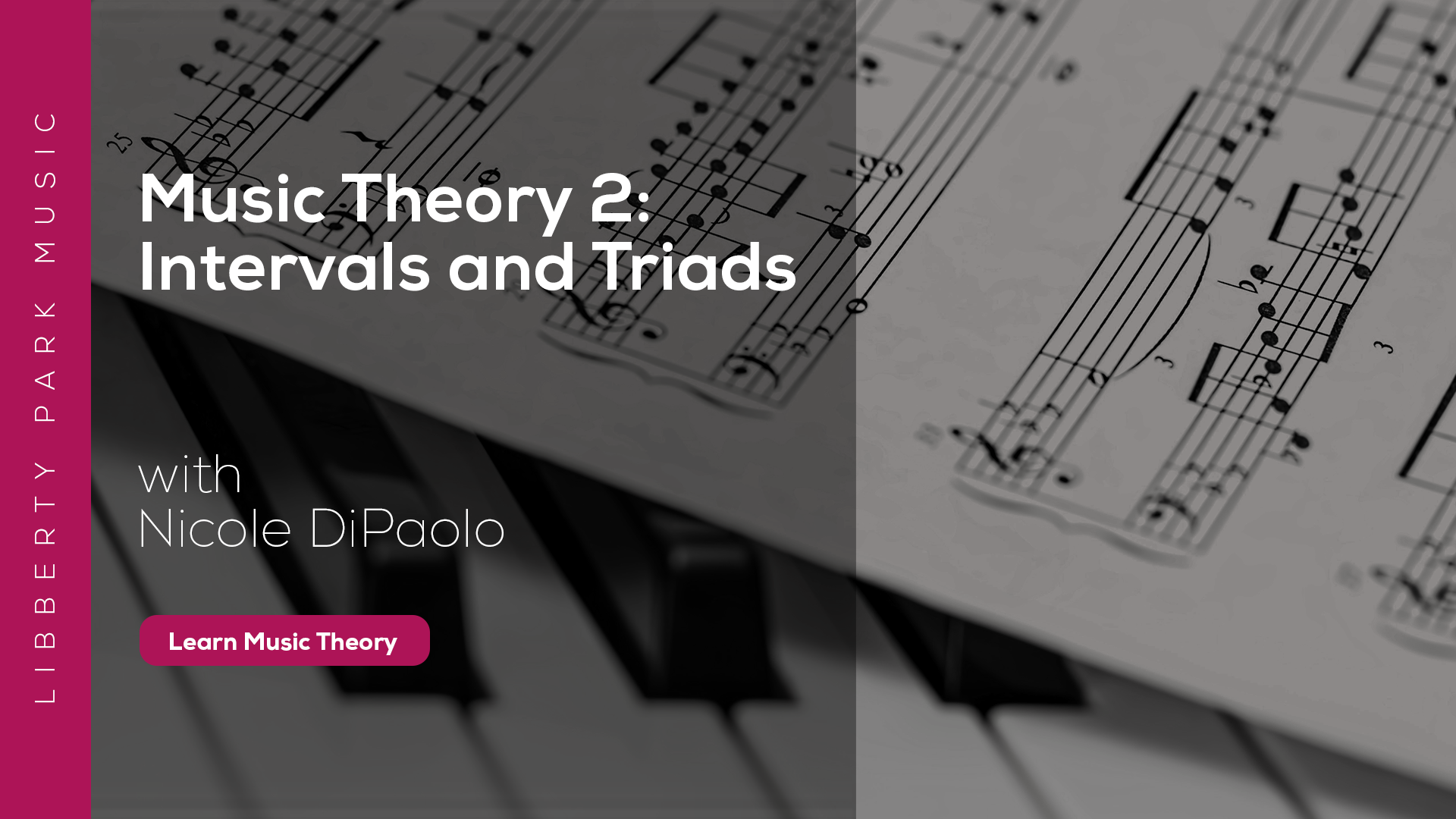 Music Theory 2 Intervals Scales And Triads E Liberty Park Music