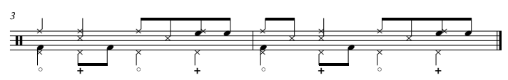 abanico notation