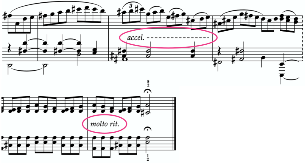 Tempo Markings and Changes