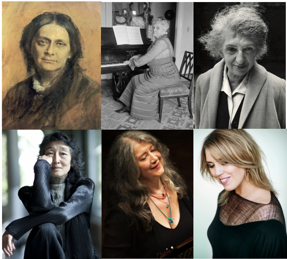 women classical piano history overview