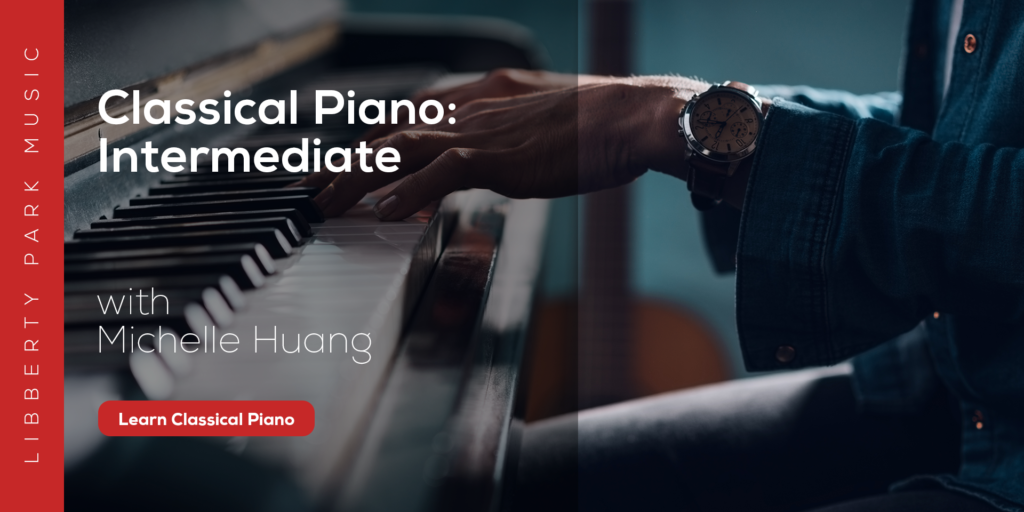 Classical piano online course for intermediate level