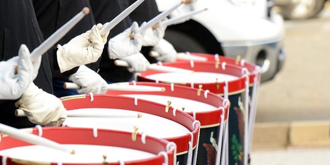 Drum Sticks Military Snare Drums