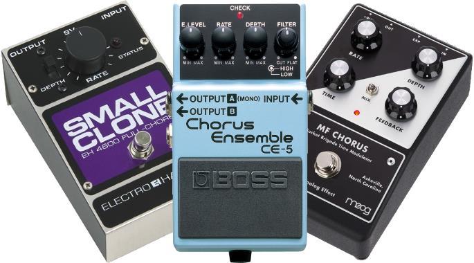 Guitar Effects Chorus Pedals | Liberty Park Music guitar chorus pedal