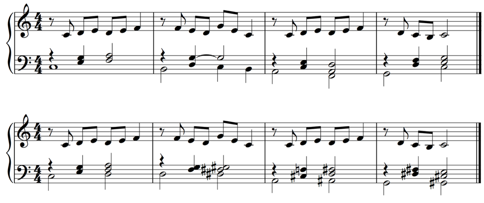 haydn sonata no 10 c major excerpt breakdown