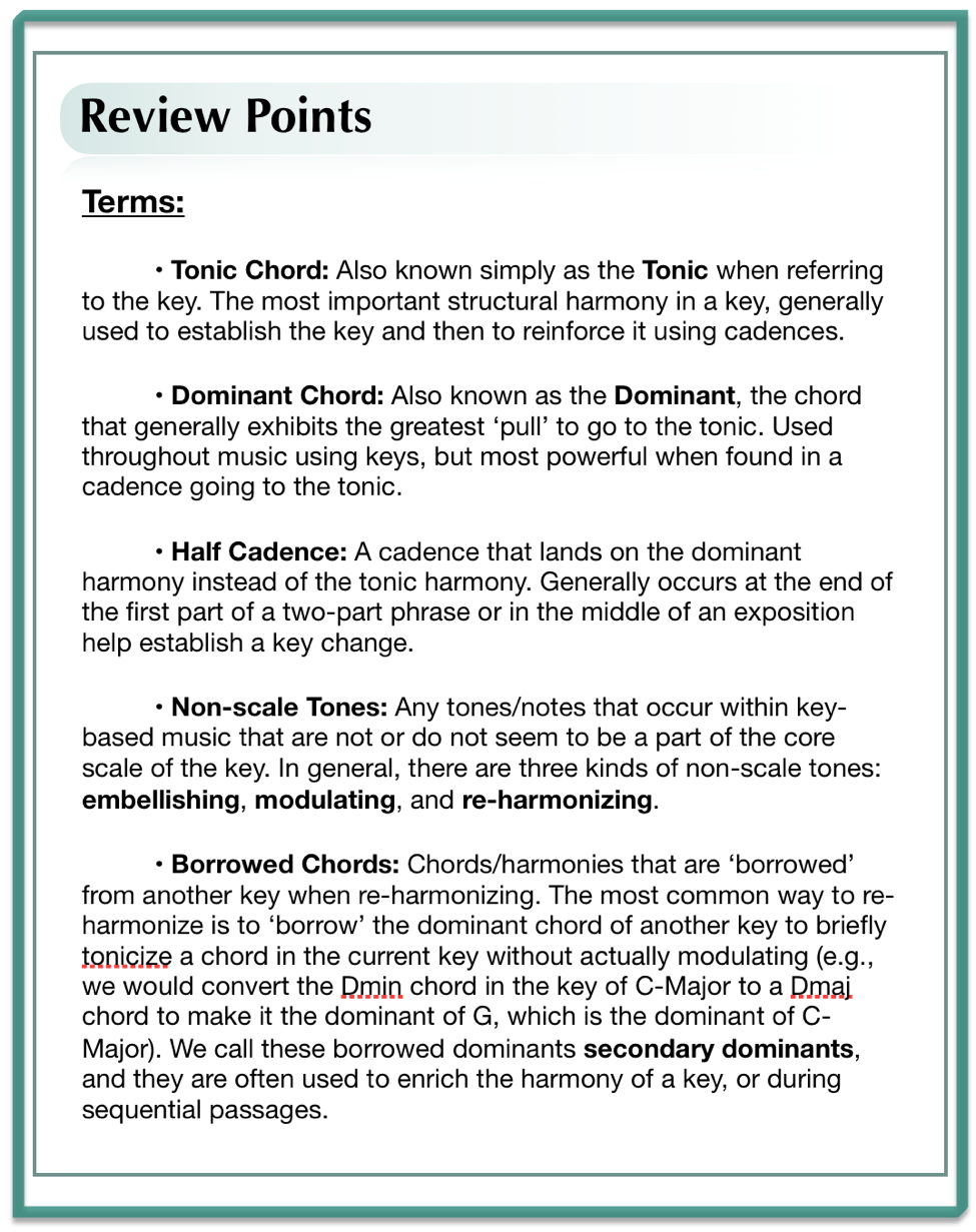 Review Points Discovering Keys Part 2 | Liberty Park Music review points discovering key points part 2