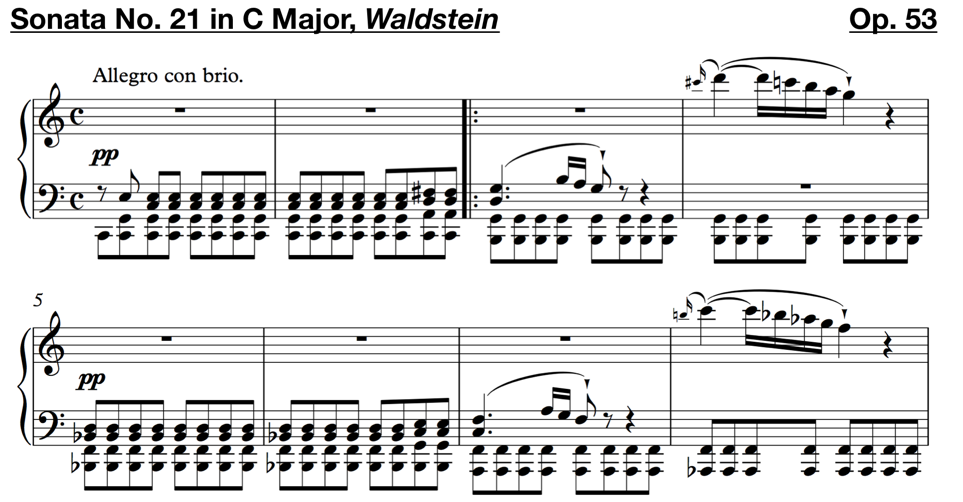 sonata c major op 53 no 21 waldstein 1