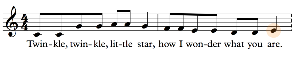 twinkle twinkle little star c major