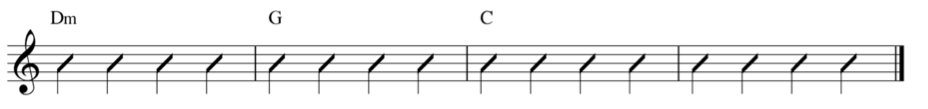 ii-V-I progression D minor