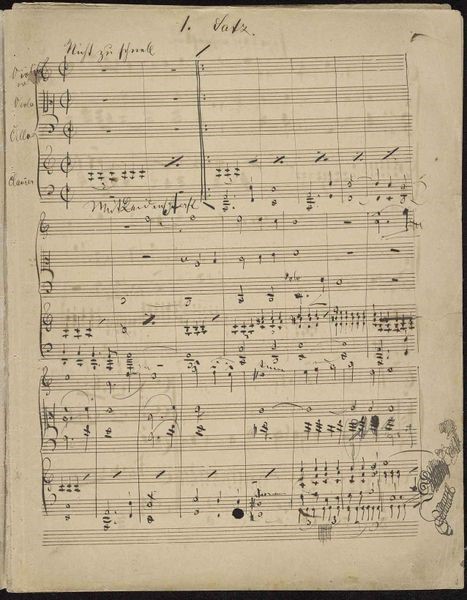 mahler's piano quartet in a minor (c. 1876)