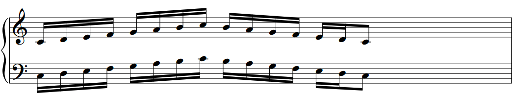 sixteen notes sixteen notes